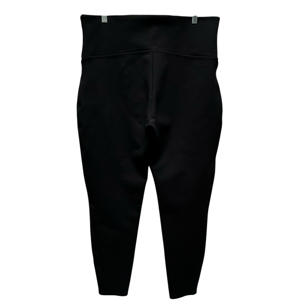 SPANX Black Ponte Ankle Leggings | Size 2X Tall - Picture 5 of 13